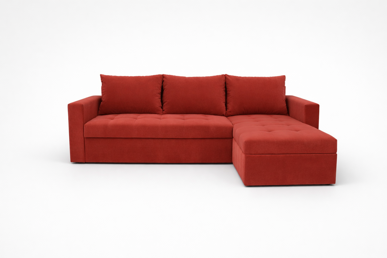 Coltar extensibil cu sezlong Delia, pe comanda, 100+ culori