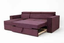 Coltar extensibil cu sezlong Siesta, pe comanda, 100+ culori