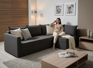 Coltar extensibil Addison park 3 fara insula, la comanda, 100+ culori