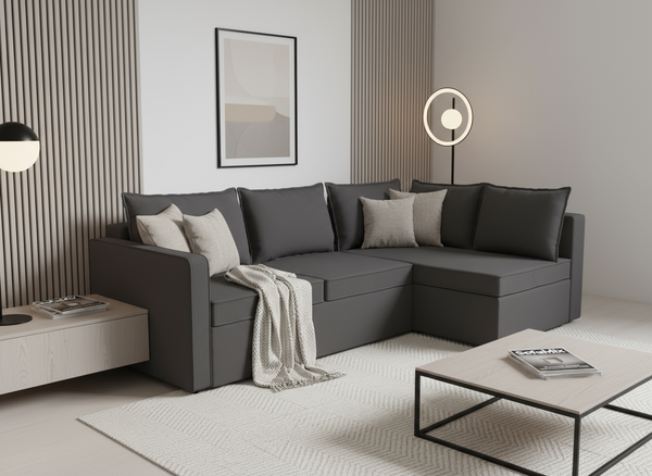 Coltar extensibil Addison park 3 fara insula, la comanda, 100+ culori