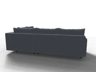 Coltar extensibil Adelaide park 3 fara insula, la comanda, 100+ culori, cu picioare