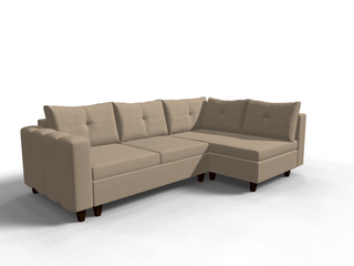 Coltar extensibil Alexandra park 3 fara insula, la comanda, 100+ culori, cu picioare