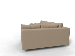 Coltar extensibil Alexandra park 3 fara insula, la comanda, 100+ culori, cu picioare