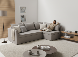 Coltar extensibil Amelia park 3 fara insula, la comanda, 100+ culori