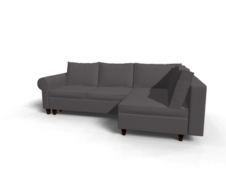 Coltar extensibil Ana park 3 fara insula, la comanda, 100+ culori, cu picioare