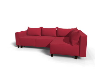 Coltar extensibil Anaya park 3 fara insula, la comanda, 100+ culori, cu picioare