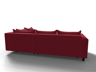 Coltar extensibil Anaya park 3 fara insula, la comanda, 100+ culori, cu picioare