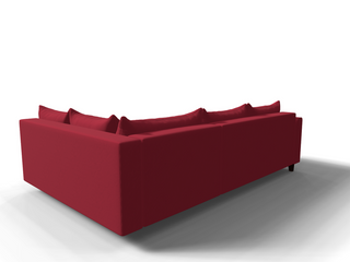 Coltar extensibil Anaya park 3 fara insula, la comanda, 100+ culori, cu picioare