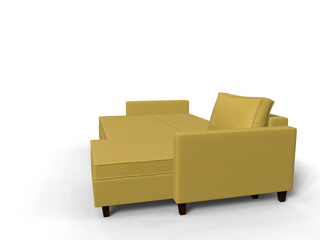 Coltar extensibil Angie park 2, la comanda, 100+ culori, cu picioare – 360°