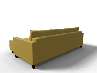 Coltar extensibil Angie park 2, la comanda, 100+ culori, cu picioare