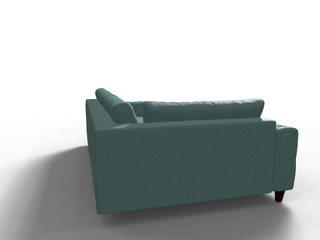 Coltar extensibil Ari colt park cu cotiera, la comanda, 100+ culori, cu picioare