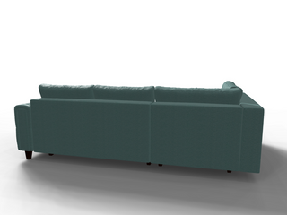 Coltar extensibil Ari colt park cu cotiera, la comanda, 100+ culori, cu picioare