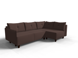 Coltar extensibil Ariel park 3 fara insula, la comanda, 100+ culori, cu picioare