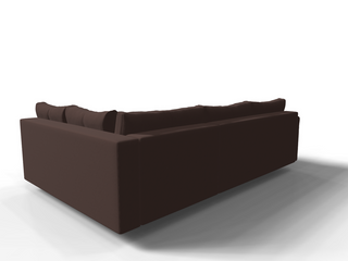 Coltar extensibil Ariel park 3 fara insula, la comanda, 100+ culori, cu picioare