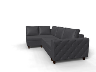 Coltar extensibil Armani park 3 fara insula, la comanda, 100+ culori, cu picioare