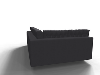 Coltar extensibil Astrid park 3 fara insula, la comanda, 100+ culori, cu picioare