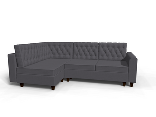 Coltar extensibil Astrid park 3 fara insula, la comanda, 100+ culori, cu picioare