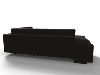 Coltar extensibil Aya park 3 fara insula, la comanda, 100+ culori, cu picioare