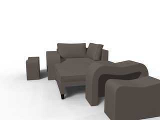 Coltar extensibil Belen colt park cu cotiera, la comanda, 100+ culori, cu picioare – 360°