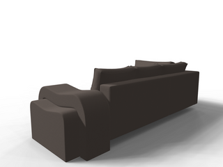 Coltar extensibil Belen colt park cu cotiera, la comanda, 100+ culori, cu picioare