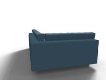 Coltar extensibil Camille park 3 fara insula, la comanda, 100+ culori, cu picioare