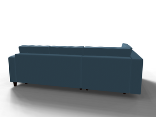 Coltar extensibil Camille park 3 fara insula, la comanda, 100+ culori, cu picioare