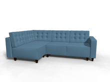 Coltar extensibil Camille park 3 fara insula, la comanda, 100+ culori, cu picioare