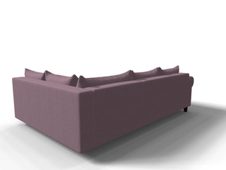 Coltar extensibil Cassandra park 3 fara insula, la comanda, 100+ culori, cu picioare