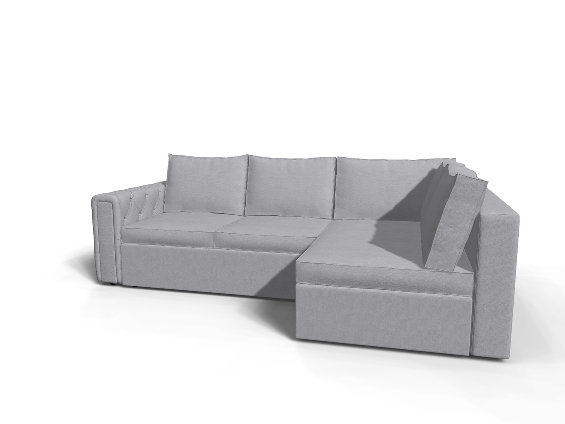 Coltar extensibil Cecelia park 3 fara insula, la comanda, 100+ culori