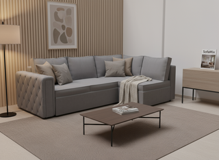 Coltar extensibil Cecelia park 3 fara insula, la comanda, 100+ culori