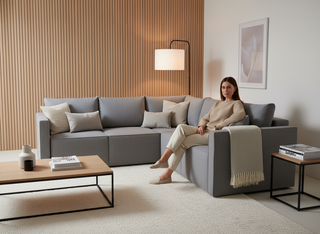 Coltar extensibil Charlie colt park cu cotiera, la comanda, 100+ culori