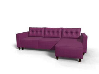 Coltar extensibil Daniella park 2, la comanda, 100+ culori, cu picioare