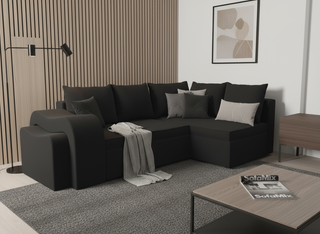 Coltar extensibil Ellianna park 3 fara insula, la comanda, 100+ culori