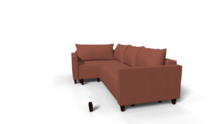 Coltar extensibil Ember colt park cu cotiera, la comanda, 100+ culori, cu picioare – 360°