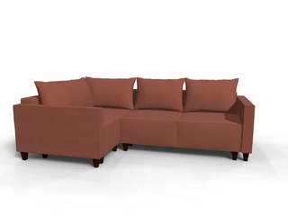 Coltar extensibil Ember colt park cu cotiera, la comanda, 100+ culori, cu picioare