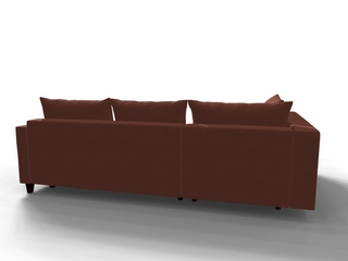 Coltar extensibil Ember colt park cu cotiera, la comanda, 100+ culori, cu picioare