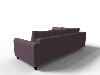 Coltar extensibil Gracelynn park 3 fara insula, la comanda, 100+ culori, cu picioare