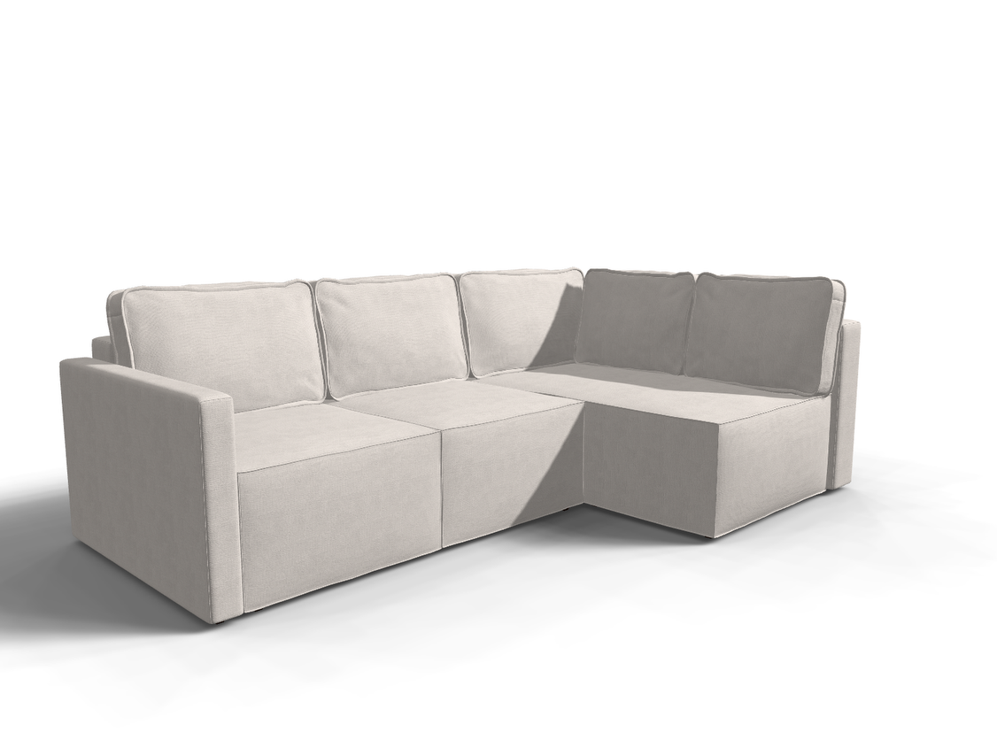 Coltar extensibil Hanna park 3 fara insula, la comanda, 100+ culori