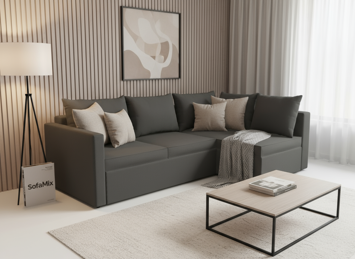 Coltar extensibil Harper park 3 fara insula, la comanda, 100+ culori