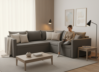 Coltar extensibil Harper park 3 fara insula, la comanda, 100+ culori