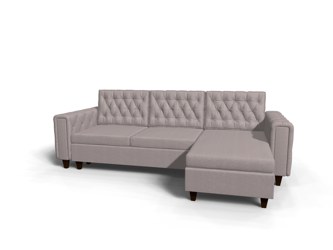 Coltar extensibil Imani park 2, la comanda, 100+ culori, cu picioare