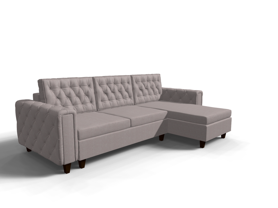 Coltar extensibil Imani park 2, la comanda, 100+ culori, cu picioare