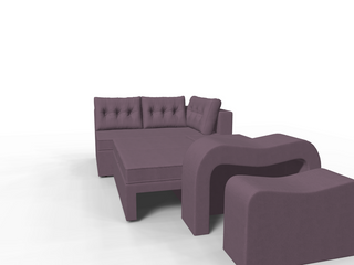 Coltar extensibil Indie park 3 fara insula, la comanda, 100+ culori – 360°