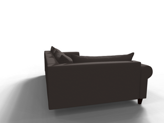 Coltar extensibil Isabelle colt park cu cotiera, la comanda, 100+ culori, cu picioare