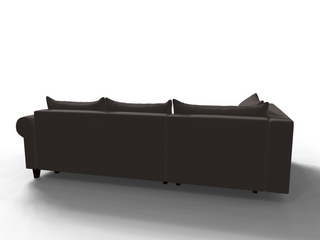 Coltar extensibil Isabelle colt park cu cotiera, la comanda, 100+ culori, cu picioare