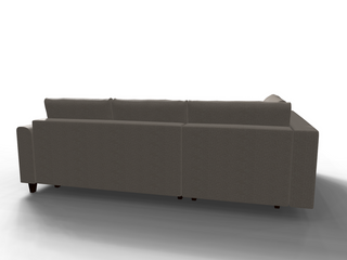 Coltar extensibil Itzel park 3 fara insula, la comanda, 100+ culori, cu picioare