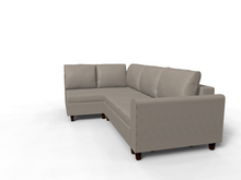 Coltar extensibil Itzel park 3 fara insula, la comanda, 100+ culori, cu picioare