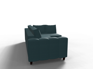 Coltar extensibil Journee park 3 fara insula, la comanda, 100+ culori, cu picioare