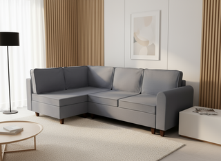 Coltar extensibil Katalina park 3 fara insula, la comanda, 100+ culori, cu picioare