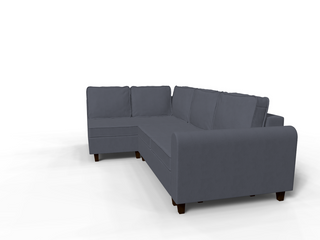 Coltar extensibil Katalina park 3 fara insula, la comanda, 100+ culori, cu picioare